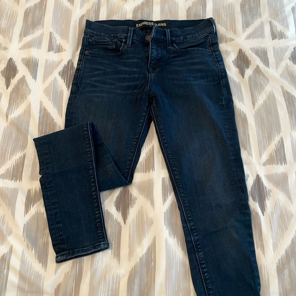 Express mid rise jeggings